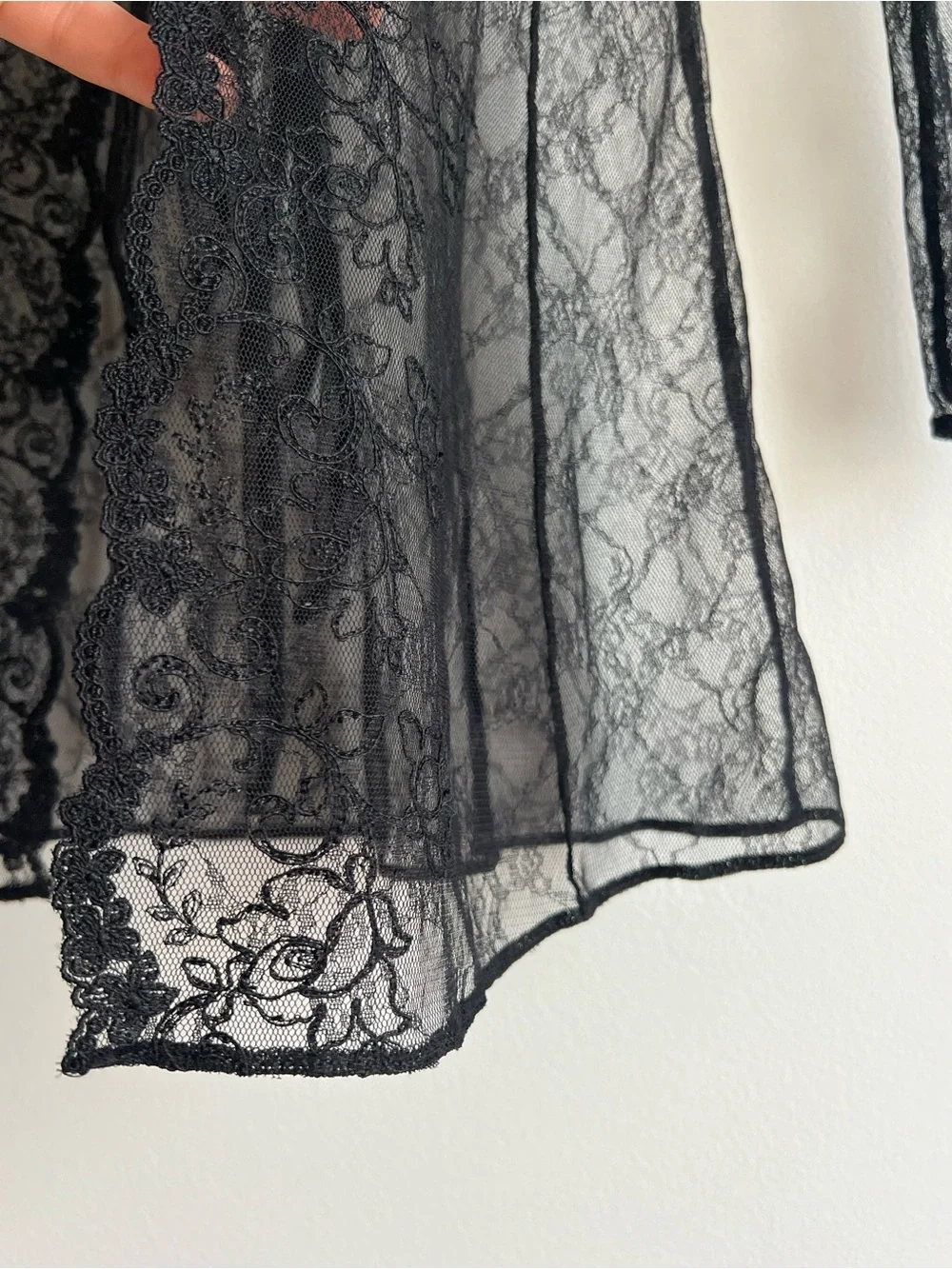 Agent Provocateur Laretta Gown in Black - Picture 11 of 16